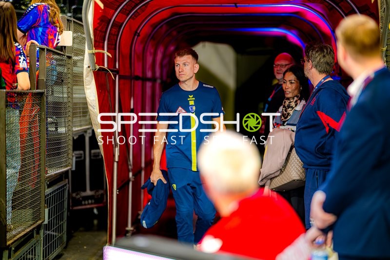 Aufwärmen Dragan Jerkovic (98;Rhein Neckar Löwen)