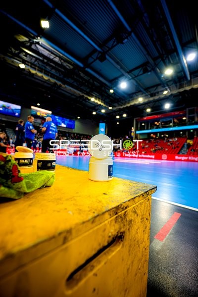 Spielfeld und Tribüne in Flensburg