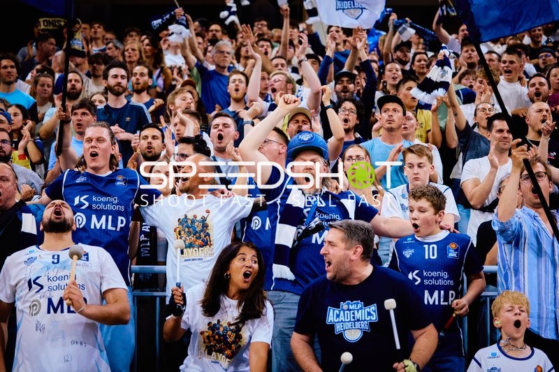 Fans feiern MLP Academics Heidelberg