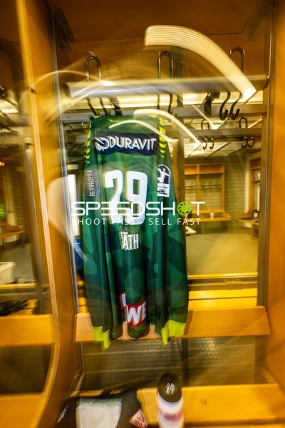 Trikot von David Späth in der Kabine