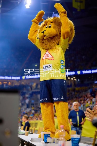 Maskottchen bei {TeamID} Event