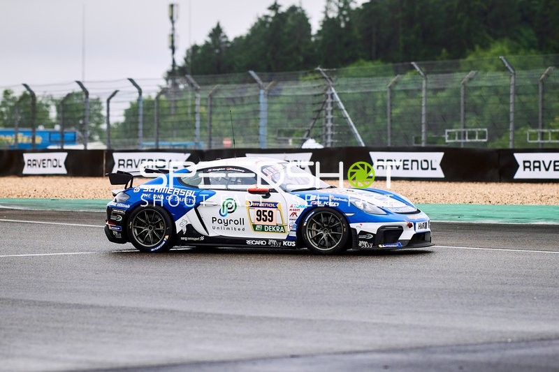 SRS Team Sorg Rennsport (959): Harley Haughton, Heiko Eichenberg auf nasser Strecke