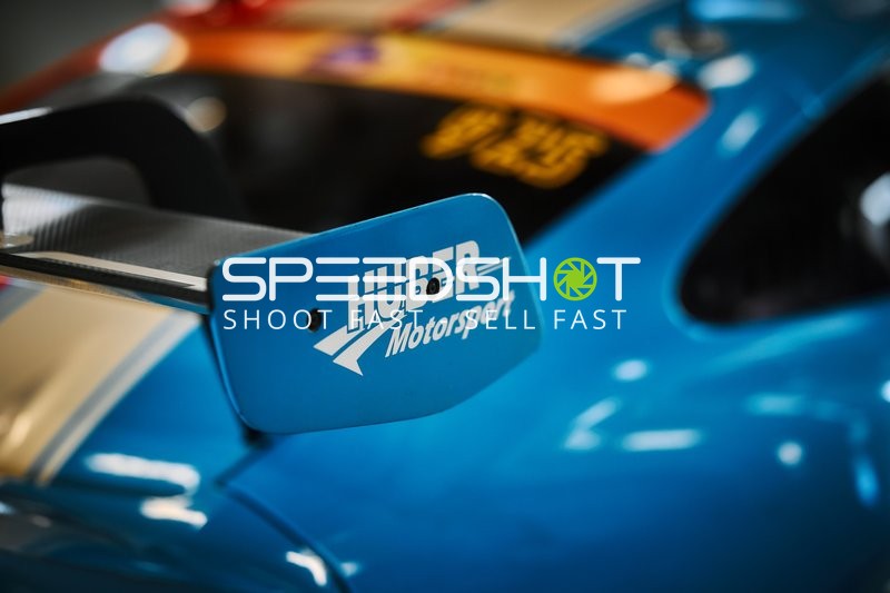 Heckflügel von Huber Motorsport (925): Christopher Allen, Jon Miller, Robert Mau