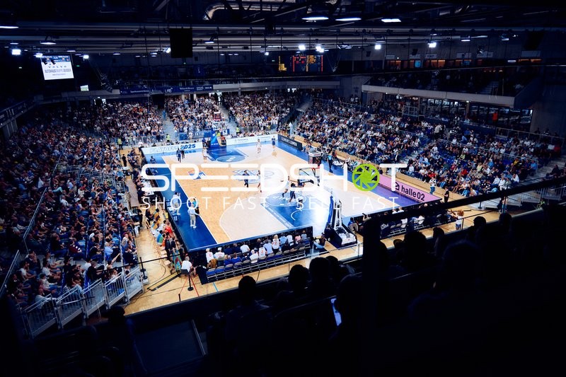 Basketball Spielübersicht in der Halle
