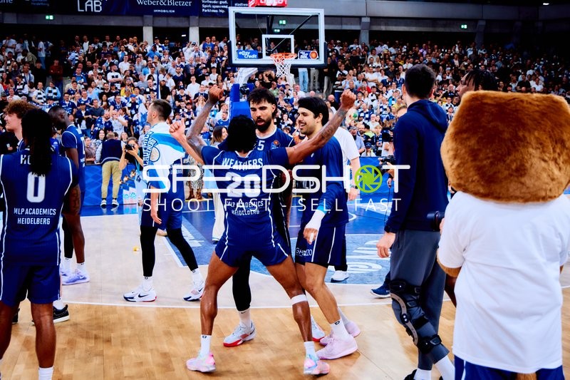 Jubel bei MLP Academics Heidelberg