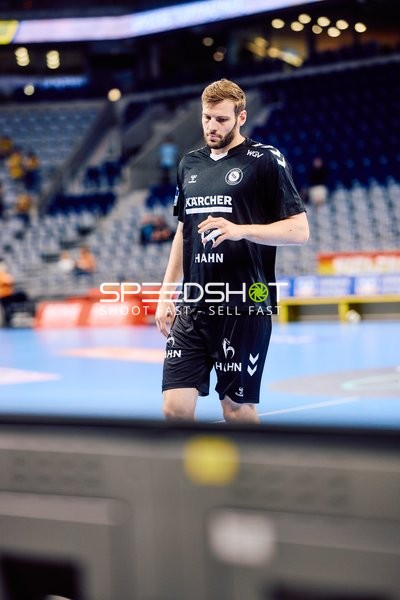 Spieler bereitet sich vor