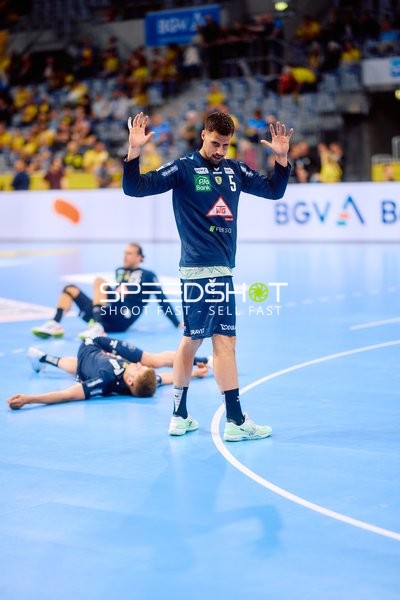 Kommunikative Geste von Spieler