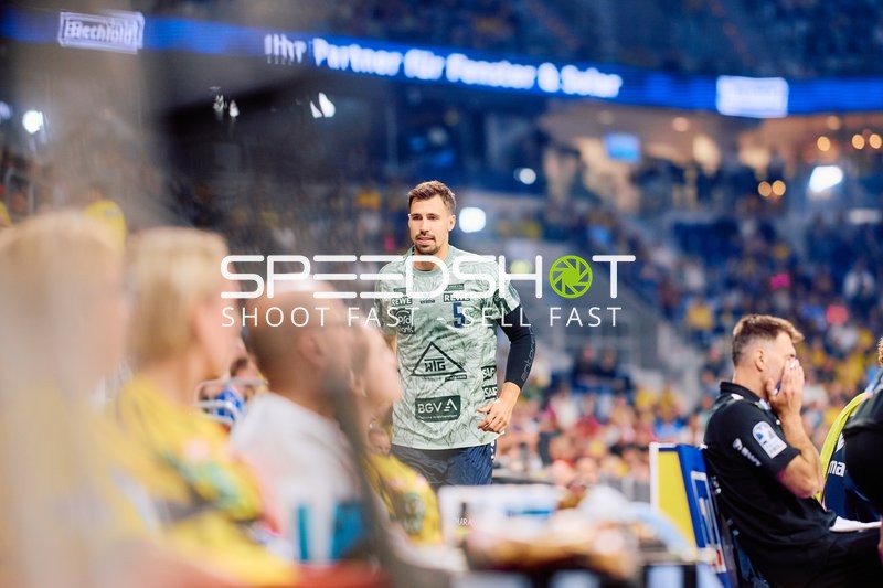 Spieler bereitet sich vor