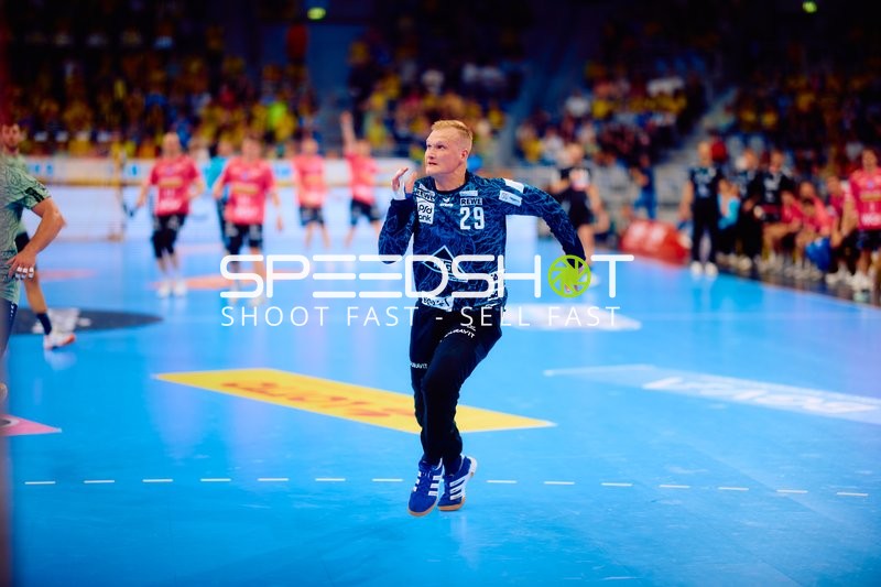 David Späth (29; Rhein Neckar Löwen) in Aktion