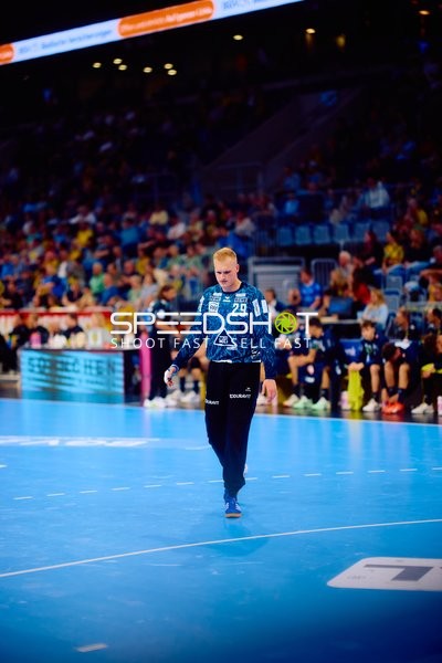 David Späth (29, Rhein Neckar Löwen) auf dem Spielfeld