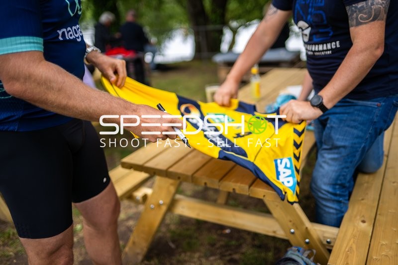 Handball-Szene ohne Aktion