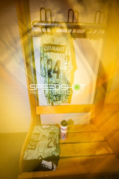 Spielfeldszene ohne Aktion