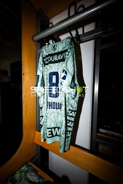 Trikot von Tim Nothdurft (8; Rhein Neckar Löwen) im Spind