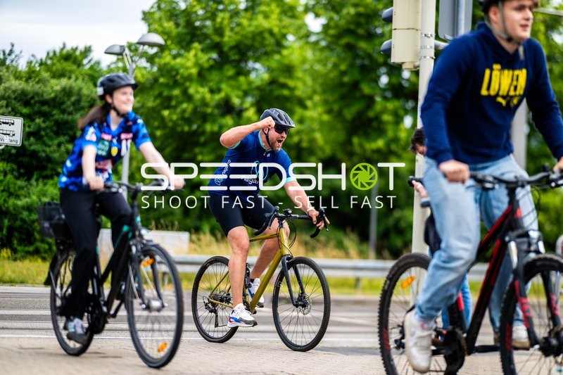 Spielfeld-Impression aus der Vogelperspektive