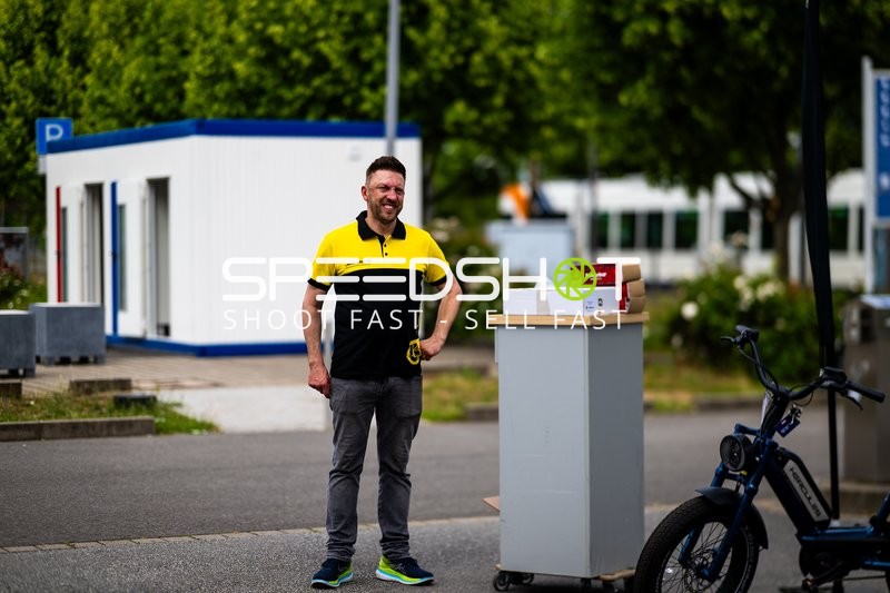 Handball-Szene ohne Aktion