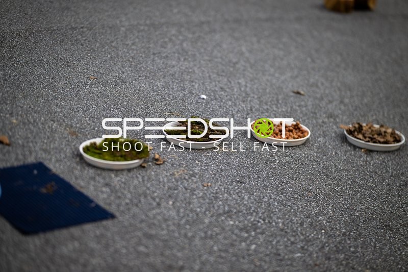 Spielfeldszene ohne Aktion