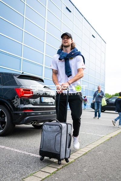 Spieler bereitet sich vor