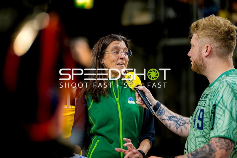 Moderator im Interview