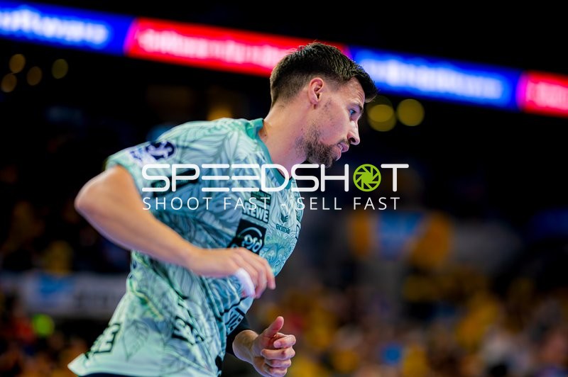 Spieler bereitet sich vor