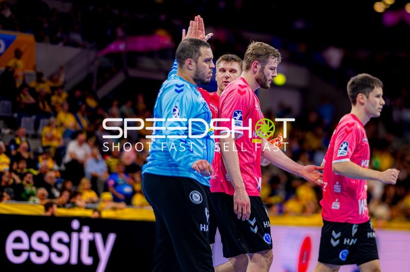 Jubel bei TVB Stuttgart Spielern