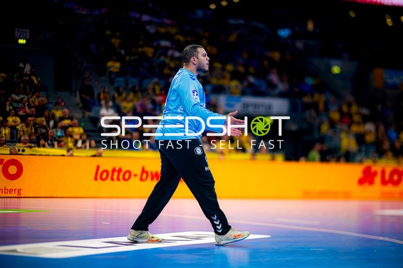 Torwart positioniert sich