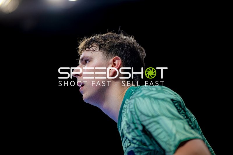 Spieler bereitet sich vor