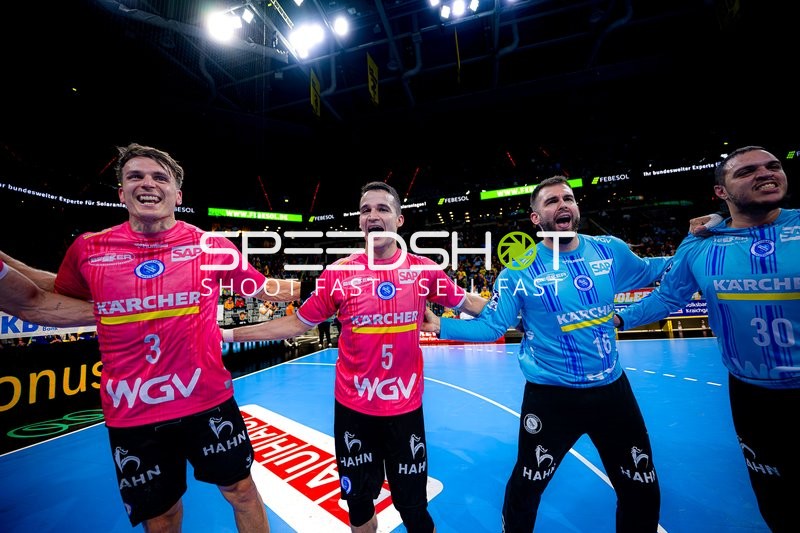 TVB Stuttgart feiert gemeinsamen Sieg