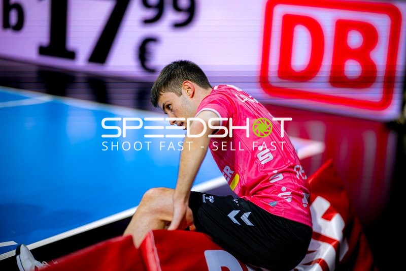 Spieler bereitet sich vor