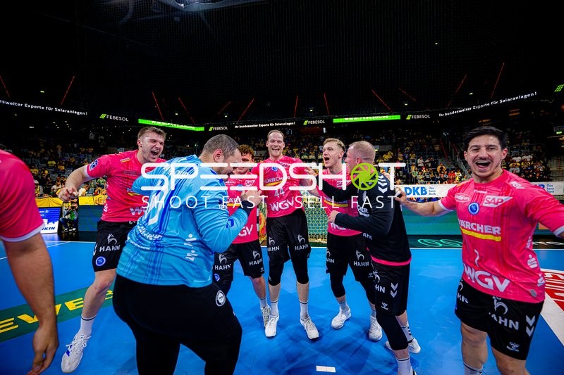 Jubel nach Tor für TVB Stuttgart