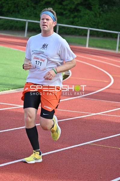 Läufer auf der Bahn