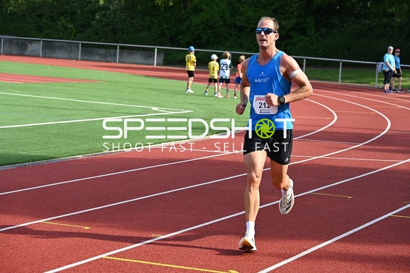 Läufer auf der Bahn