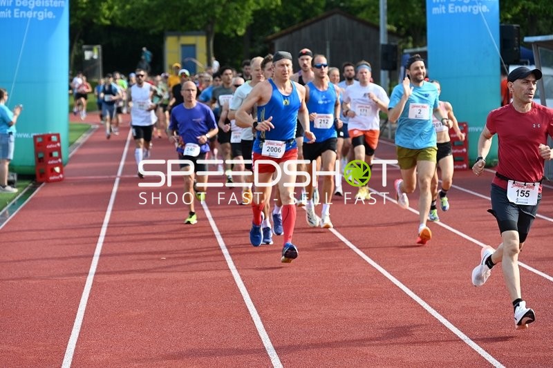 Gemeinsamer Start beim Sommerlauf