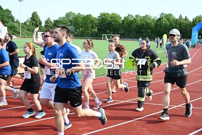 Läufer auf der Bahn