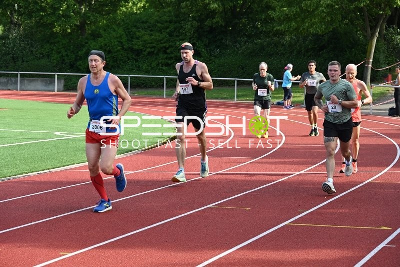 Läufer auf der Bahn