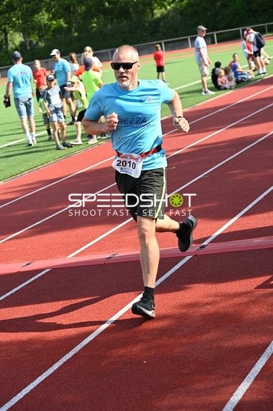 Läufer auf der Bahn