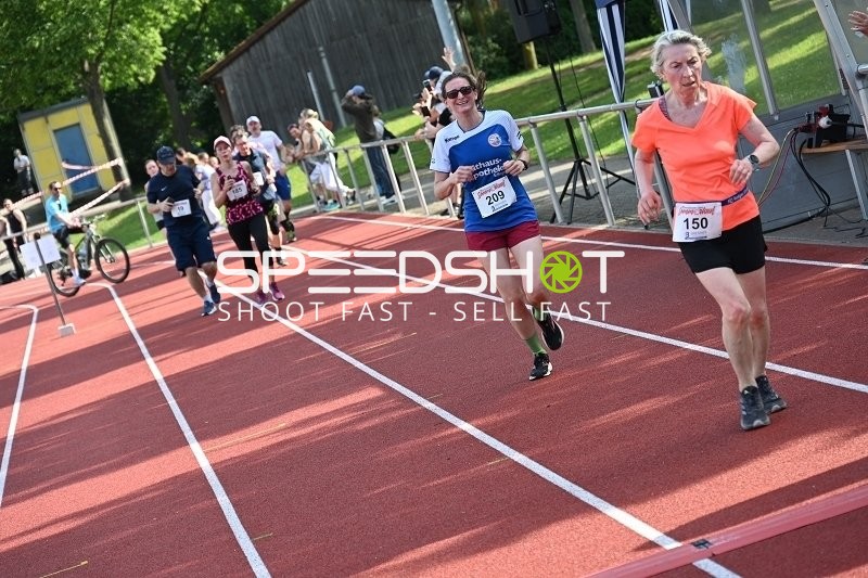 Läufer auf der Bahn