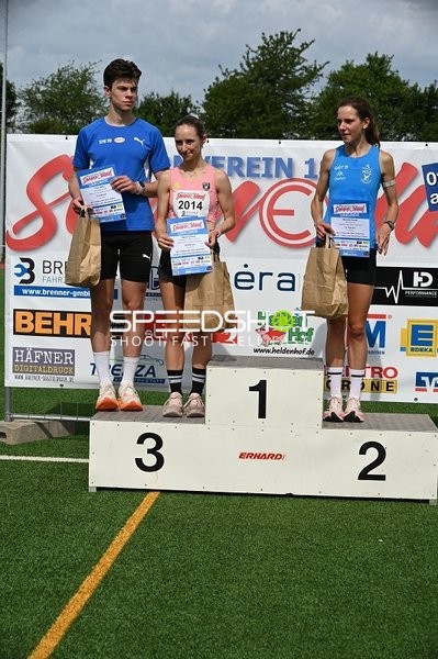 Siegerehrung TVE Sommerlauf Edingen