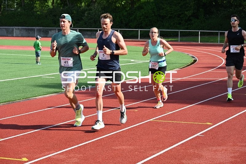Läufer auf der Bahn