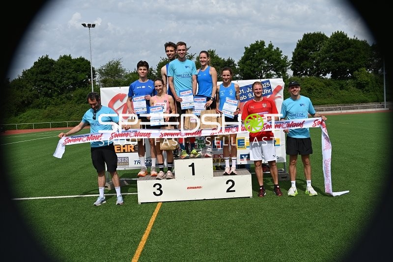 TVE Sommerlauf Edingen 2025 Siegerfoto