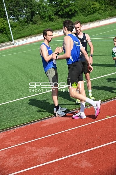 Athleten im Gespräch