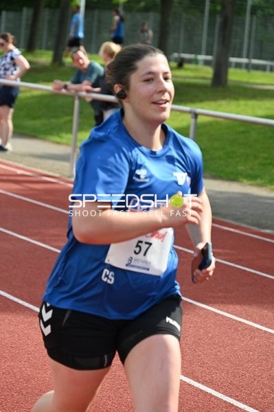 Läuferin beim TVE Sommerlauf Edingen