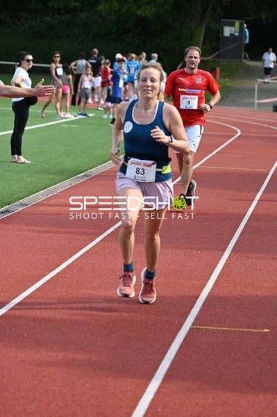 Läufer auf der Bahn