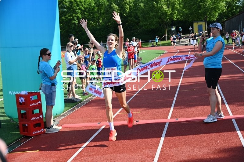 Erster Zieleinlauf TVE Sommerlauf