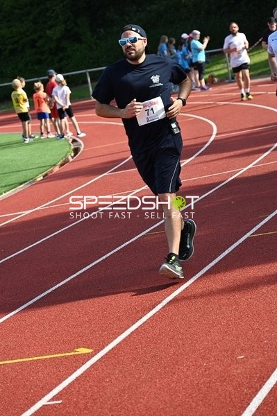 Läufer auf der Bahn