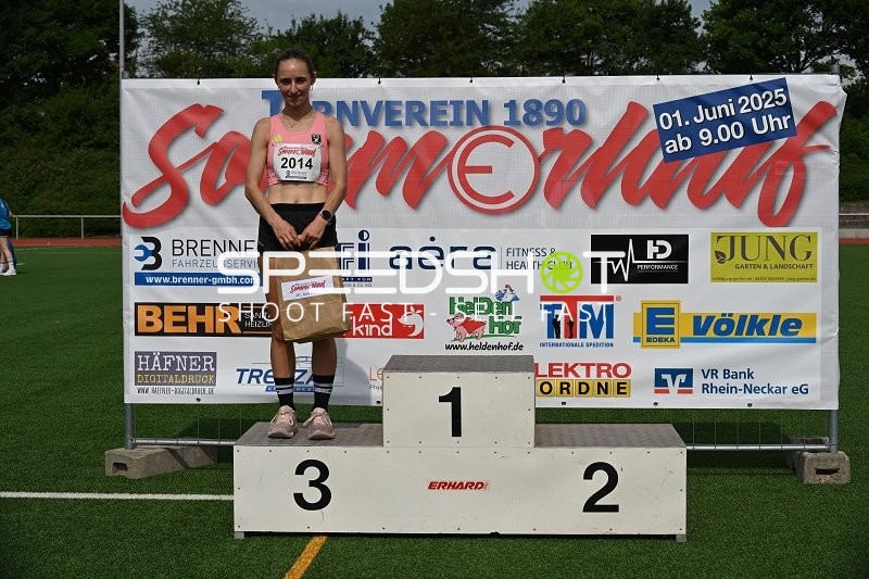 TVE Sommerlauf Edingen 2025 Podium
