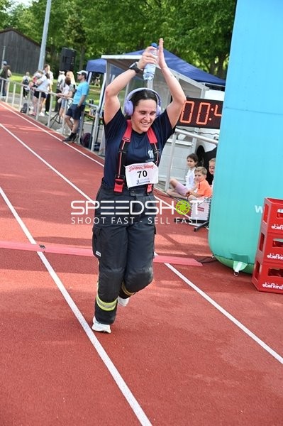 TVE Sommerlauf Edingen Zieleinlauf