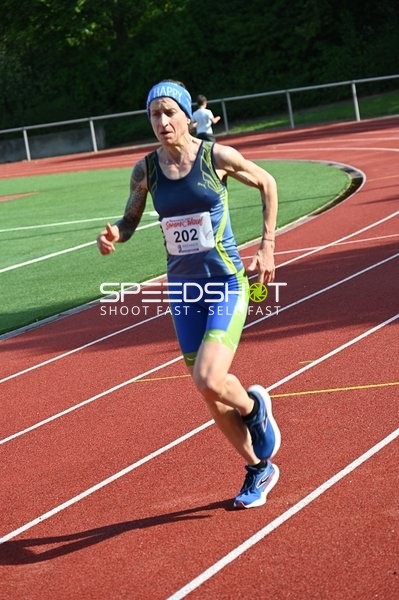 Läufer auf der Bahn