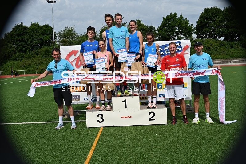 TVE Sommerlauf Edingen 2025 Siegerfoto