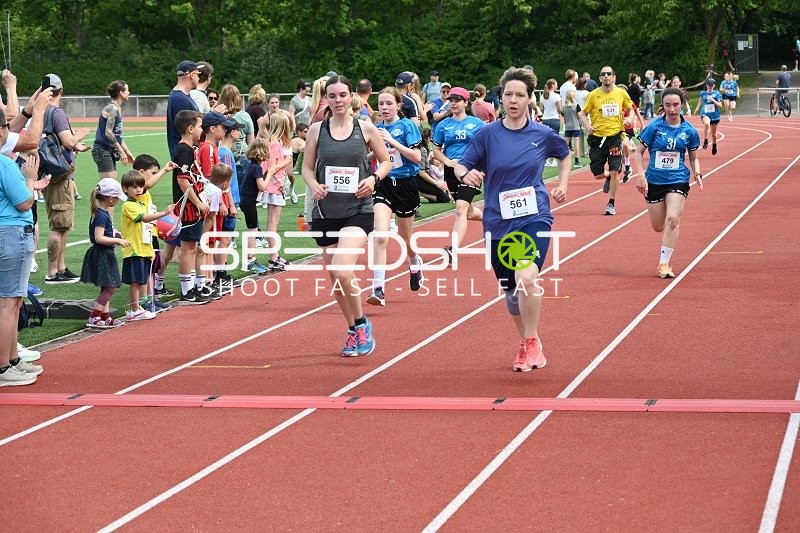TVE Sommerlauf Edingen 2025 Zieleinlauf