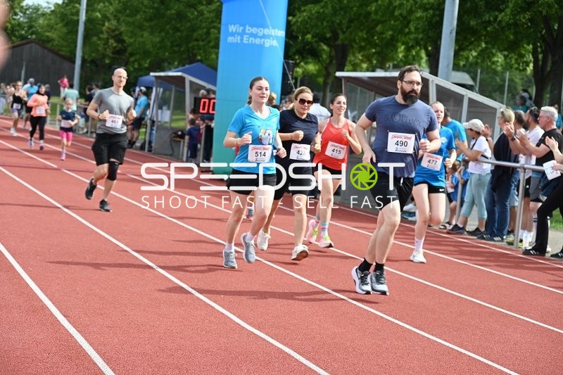 Läufer beim TVE Sommerlauf